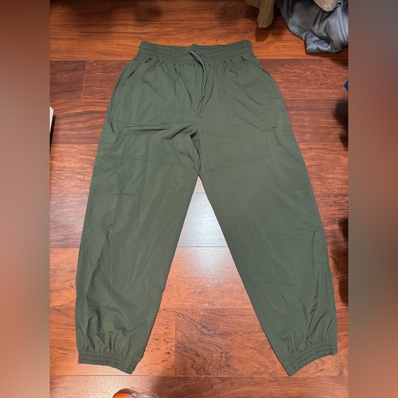 Old Navy Olive Green Track Pants - Picture 1 of 2
